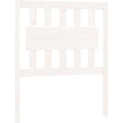 Maison Exclusive - Cabecero de cama madera maciza de pino blanco (1/5)
