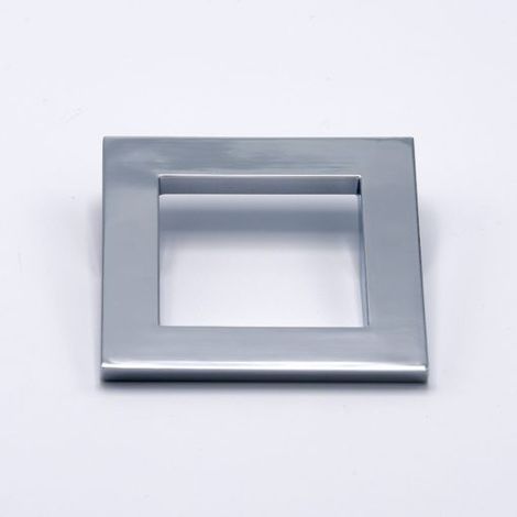 Maniglia Quadrata Concept Cromato 80 x 80 mm