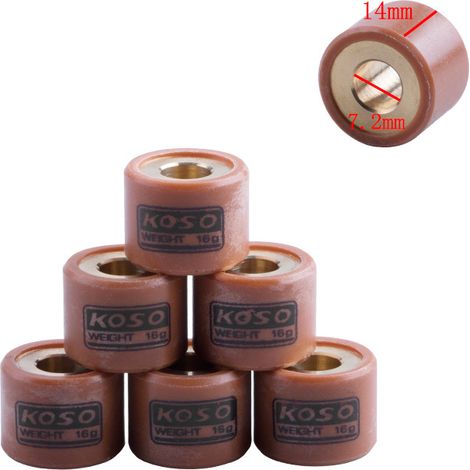 Pneus à billes 16g pour scooter GY6 150cc, cric avant de moto, cadran Accord G6, compteur kilométrique (1/5)