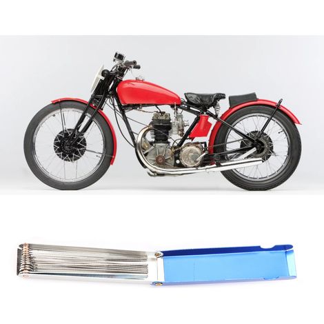 Kit de nettoyage d'aiguilles pour carburateur de moto en acier inoxydable (1 pièce) - Nettoyant pour gicleurs et autres impuretés (1/5)