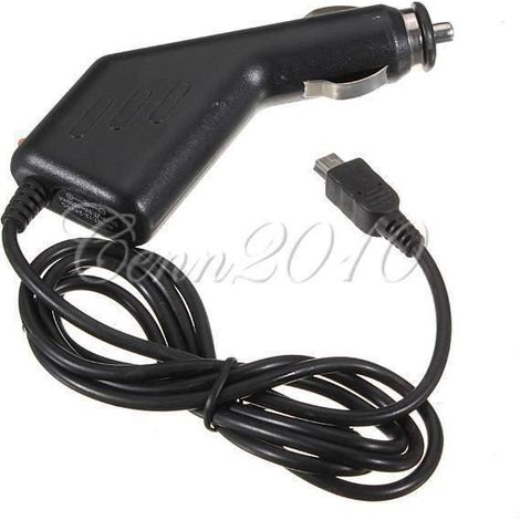 12v-24v Chargeur pr Garmin Nuvi Sat Nav's GPS voiture Allumé cigare USB câble CE (1/2)