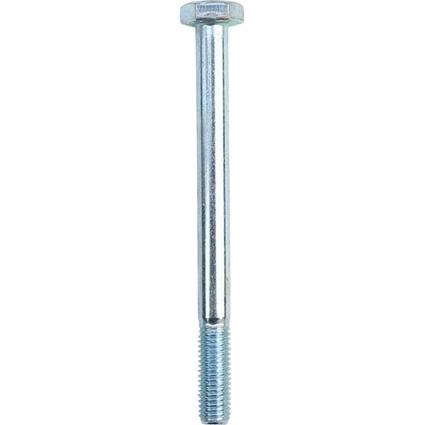 Vis à tête hexagonale à filetage partiel M10x120 classe 5.8 DIN 931 zinguée blanche (1/3)