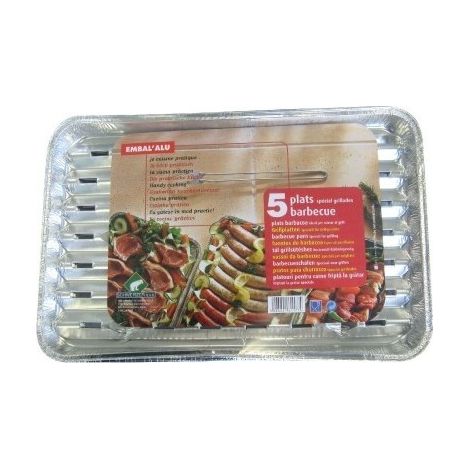Grillplatte Aluminium Bg 34 x 22,5