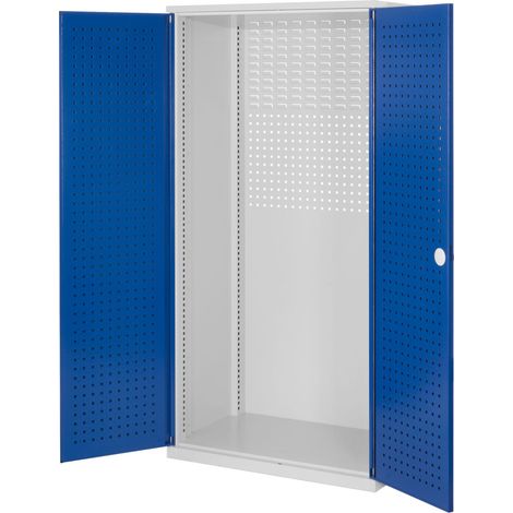 Kappes ®RasterPlan Schubladenschränke 1950x1000x600mm Lochplattentüren Modell 10 enzianblau