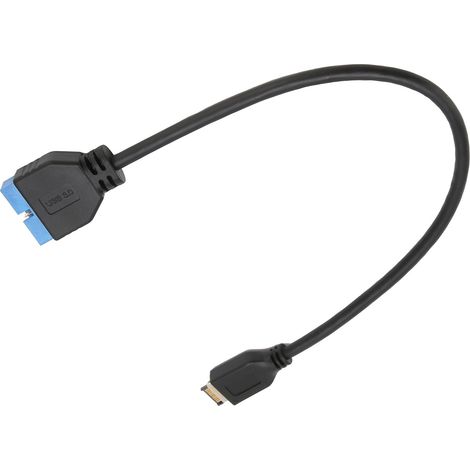 Câble d'extension USB 3.1 vers connecteur panneau avant 20 broches pour carte mère ASUS