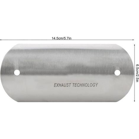 TMISHION Protecteur d\'Échappement de Moto Protection de Tube Bouclier Thermique Tuyau d\'Échappement Moto Couverture de Chaleur (1/4)
