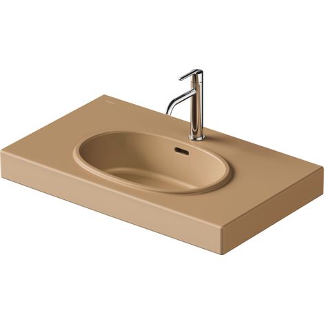 Duravit Balcoon Waschtisch, 1 Hahnloch, mit Überlauf, Breite