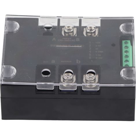 Régulateur de tension SCR monophasé, relais statique solide 220-380VAC SSR-150WA-H sans dissipateur thermique (1/5)