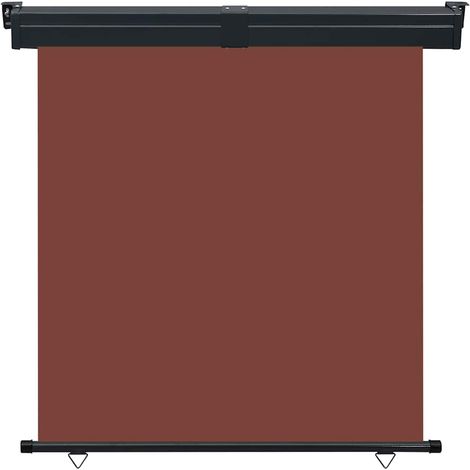 Tenda da Sole Tendalino Laterale per Balcone 165x250 cm Marrone (1/3)