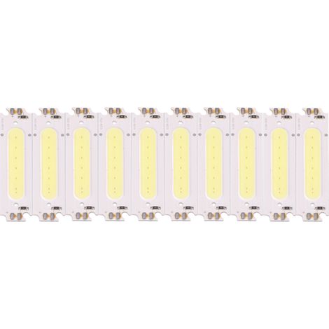 Lumière d'armoire Alimentée, 10 LED Infrarouge Mouvement Capteur Veilleuse Lampe Alimenté, Applique Murale pour Entrée, Couloir, Sous-Sol, Garage, Salle De Bains, Armoire, Placard(Blanc froid).