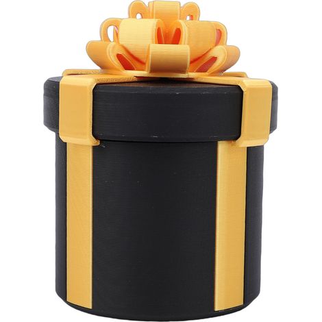 Boîte-cadeau à vis imbriquée ennuyeuse, 10 couches, peut contenir de l'argent liquide et de petites surprises, nidification de farces réutilisable (1/5)