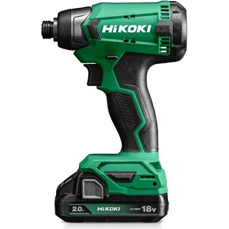Hikoki zakrętarka udarowa 18v 140nm 2x2,0ah walizka wh18dawcz