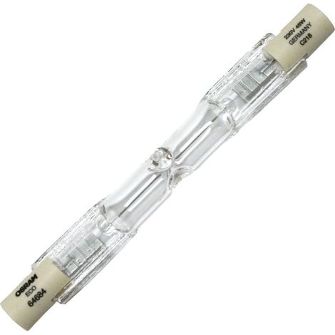 1 Ampoule halogène R7s 48 W 80 mm économie énergie 230 V éclairage intérieur