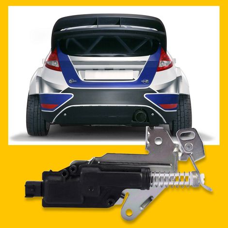 Verrou central de coffre arrière pour Ford Fiesta MK5 MK6 et Fusion, actionneur de hayon (1/5)