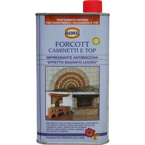 ANTI MACCHIA FORCOTT CAMINETTI 1 LT  MADRAS PER COTTO PROTETTIVO IDROREPELLENTE