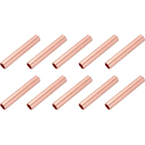 10 Pcs Tubes De Raccordement En Cuivre Rouge GT-16 5 AWG (1/5)