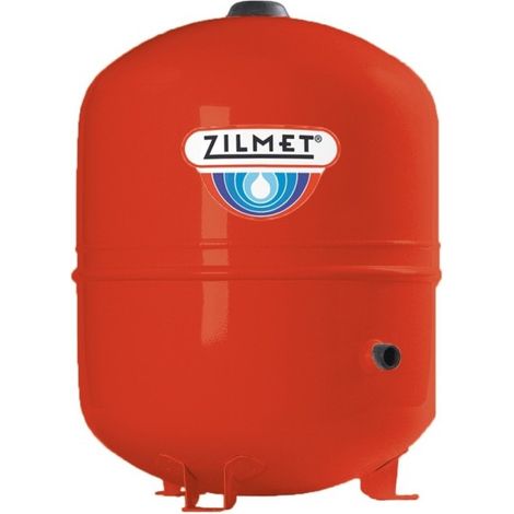 Vase d'expansion fermé à membrane 250 L sur socle rouge 2,5 bar chauffage solaire - THERMADOR V250S
