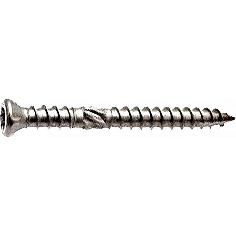 200 Vis terrasse Double Filet Inox A25 - Longueur 60 mm mm - Diamètre 5 mm