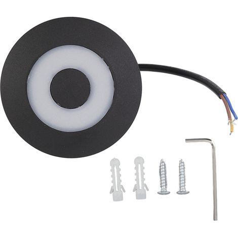 Applique Murale Ronde - Éclairage À 4 Côtés - Étanche IP44 - 8 W - Alimentation 85-265 V CA - Pour Extérieur Et Intérieur (1/5)