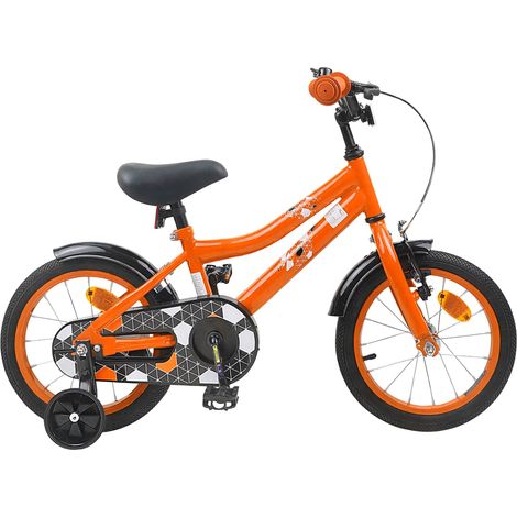 Teenpull – Kinderfahrrad 14 Zoll für 3-5 Jahre alt Orange (1/5)