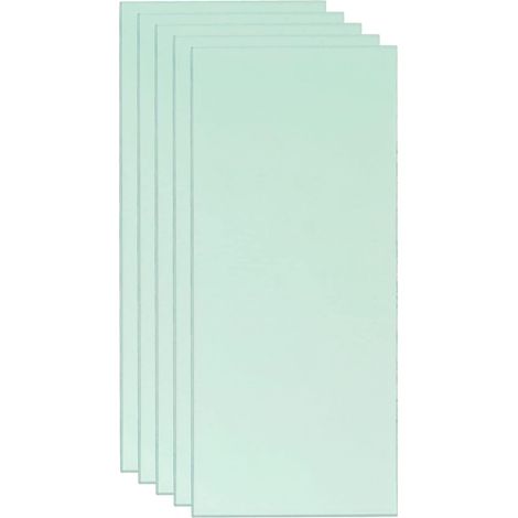 Sourcing Map - Lot de 5 lentilles protection extérieures pour casque soudage (4,13" x 1,81" 0,04"),