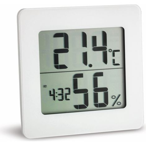 TFA Digitales Thermo-Hygrometer 30.5033.02, weiß (1/3)