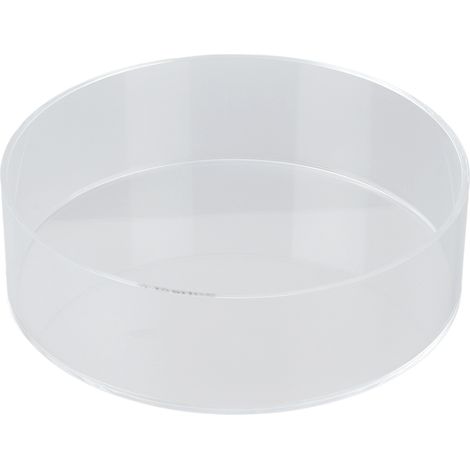 Loupe cylindrique transparente en acrylique pour aquarium, idéale pour observer les coraux et prendre des photos. (1/5)