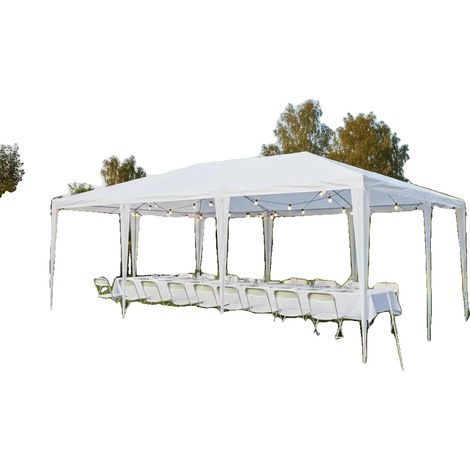 Tente de fête, construction durable, utilisation polyvalente en extérieur, vert armée (1/2)