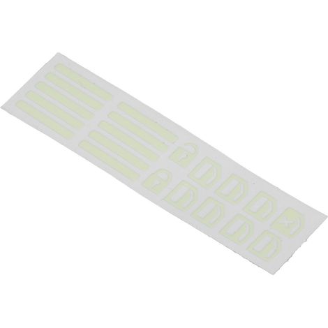 Autocollants Lumineux pour Bouton de Vitre Électrique Voiture Vert Fluorescent Décoratif Universel (1/5)