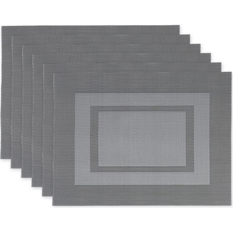 Facile à Nettoyer l'intérieur/extérieur tissé en Vinyle Table Tops (1/5)