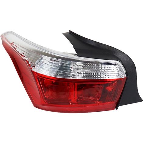 Feu Marche Arrière Feu Arrière De Voiture Pour Citroën Pour C-Elysée Pour Berline 2014 2015 2016 Clignotant Boîtier Freinage Sans Ampoule Feux Arriere(La gauche)