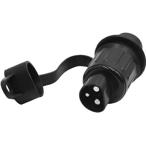 Wetterfeste Steckdose DIN 9680 3-poliger Stecker und Buchse