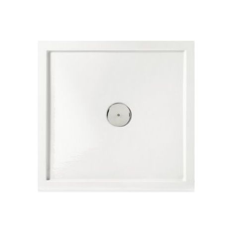 Piatto doccia 100x100 h.5 in acrilico bianco lucido di Tamanaco (1/4)