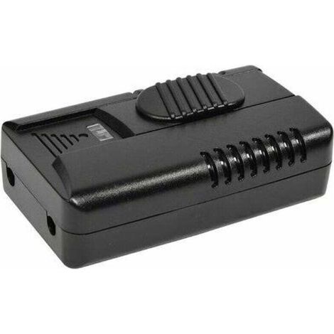 150W 230V Schwarzer Fußdimmer, LED-kompatibel [Energieklasse A] - Crezuo