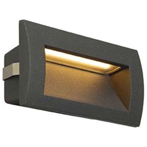 SLV 233625 Luminaire extérieur encastrable à LED E (A - G) 3.3 W anthracite X407561