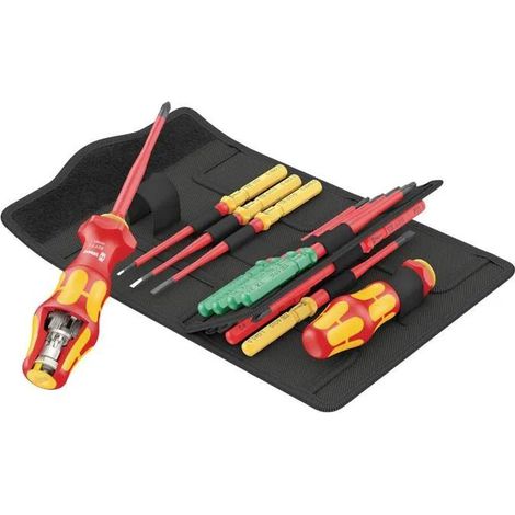 Wera Kraftform Kompakt Turbo i Imperial rojo 16 piezas
