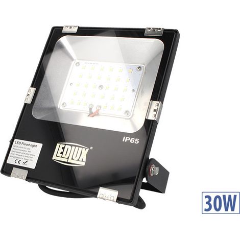 Faro Proiettore Led Slim 30W=330W 220V Bianco Esterno IP65 (1/3)