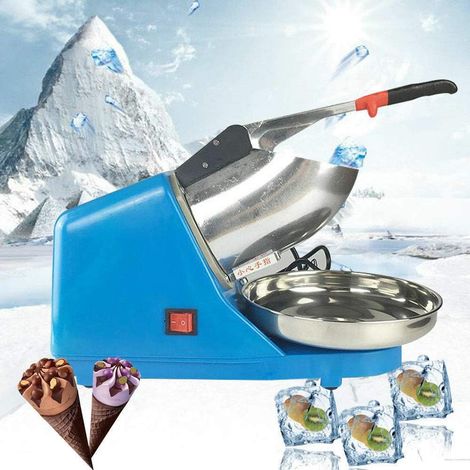 65 kg/h Elektrisch EIS-Crusher Eiswürfelmaschine Edelstahl Ice Shaver Ice Crusher (1/5)