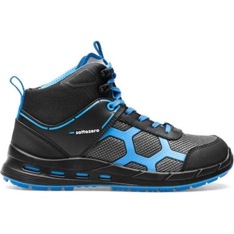 Scarponcino Alto da Lavoro Antinfortunistica con Suola Premium  Sottozero Modello JUMBO, Blu Numero 38 (1/4)