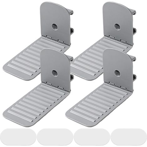 Support de drap-housse, 4 clips pour drap de lit et attaches de couverture, pinces de protection de matelas pour couette, lit d'invités, sangles faciles à enlever, 9,5 x 5 x 6 cm (1/5)