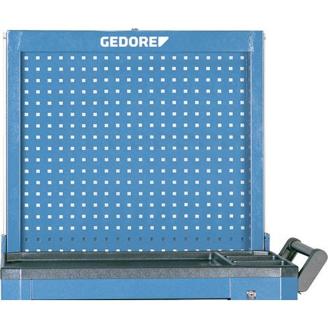 Gedore R 2004 L Lochblechrückwand 768x770x116mm absenkbar (1/5)