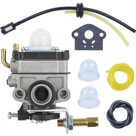Carburetor Fuel Line For Honda GX31 GX22 FG100 4-Stroke Engine Trimmer Edger, Carburetor, Fuel Line Kit, Spark Plug, Fuel Filter, Carburetor Gasket, Primer Bulb (1/5)