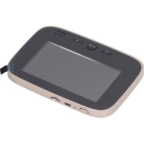 Vidéophone de porte avec écran 4,3 pouces, caméra numérique 1MP, angle large 90°, vue HD pour appartement et maison. (1/5)