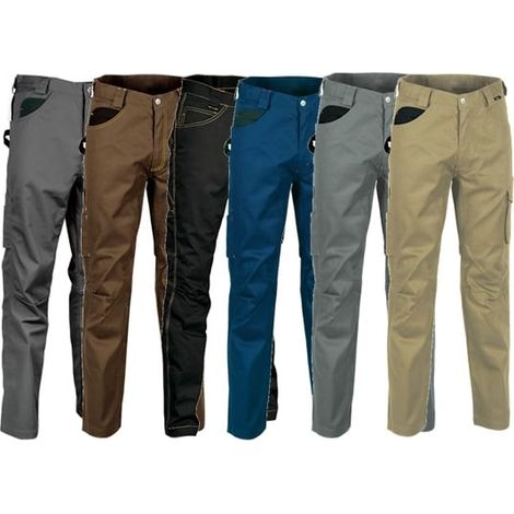 Pantaloni estivi da lavoro Cofra Drill - 48 (EU) - Grigio