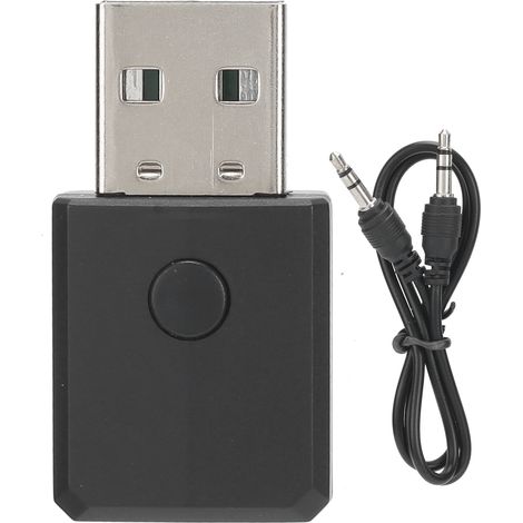 Émetteur-récepteur audio 4-en-1 Bluetooth 5.0, USB, AUX 3.5 mm, RCA pour TV, PC, voiture et musique (1/5)