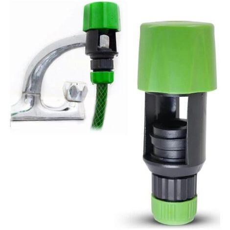 Raccord universel pour robinet d'arrosage et tuyau d'arrosage, raccord rapide, adaptateur pour mitigeur de cuisine et salle de bain, lot de 1 (1/4)