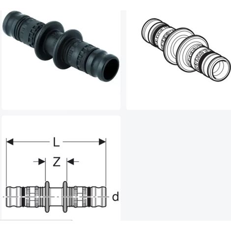 Geberit 623.505.00.5 Mepla sleeve Ø26mm