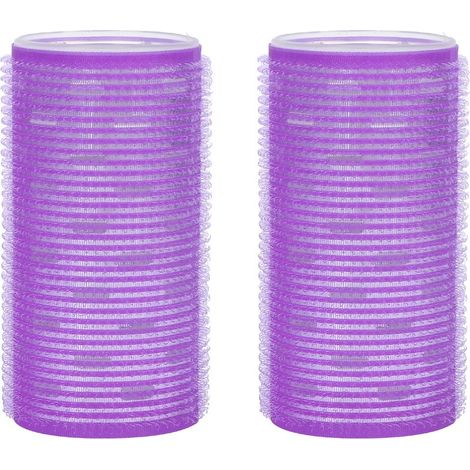 2 rouleaux à cheveux auto-agrippants, outils de coiffure DIY pour boucles, bigoudis auto-enrouleurs pour cheveux (1/5)