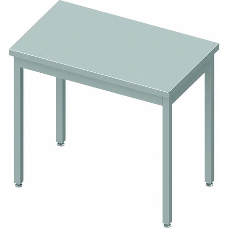 Table Inox Professionnelle Centrale - Profondeur 600 - Stalgast