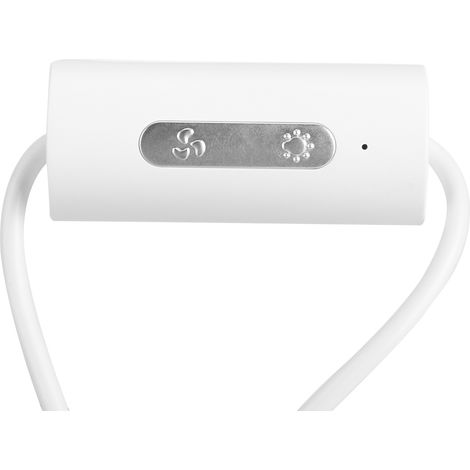 5V USB-Autolüfter mit Licht, Weiß (1/5)